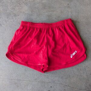 Asics Women's Rival II Split Short in Red small